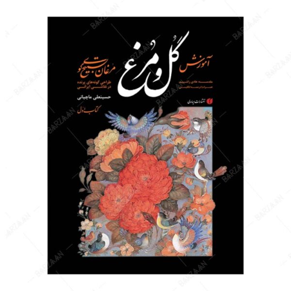 کتاب آموزش گل و مرغ؛ مرغان تسبیح گوی، طراحی گونه های پرنده در نقاشی ایرانی
